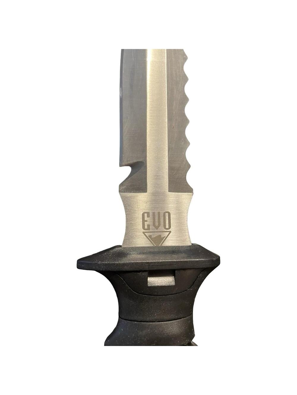 Dive Knife 420HD Stainless Steel w/ Blunt Tip Blade EVO - Picture 3 of 7